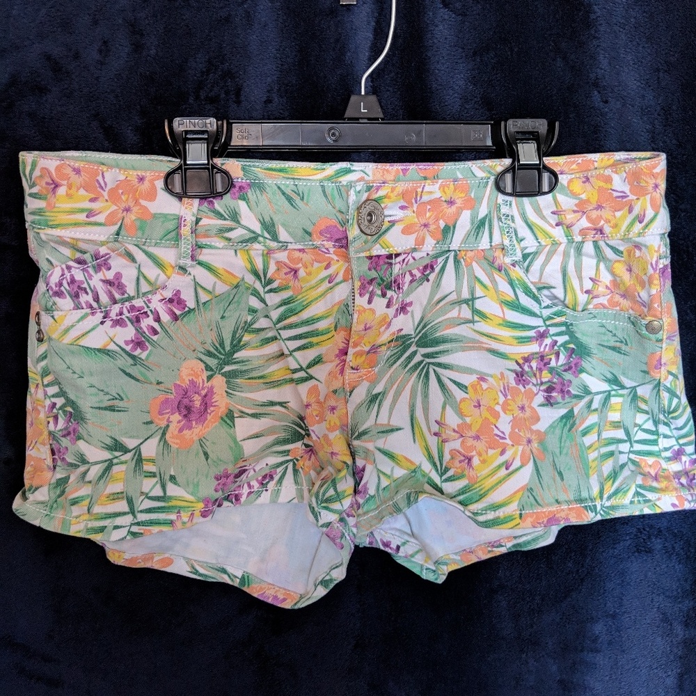 Fun floral shorts
